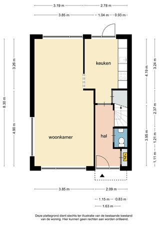 Floorplan - In de Kweddel 9, 6451 BS Schinveld